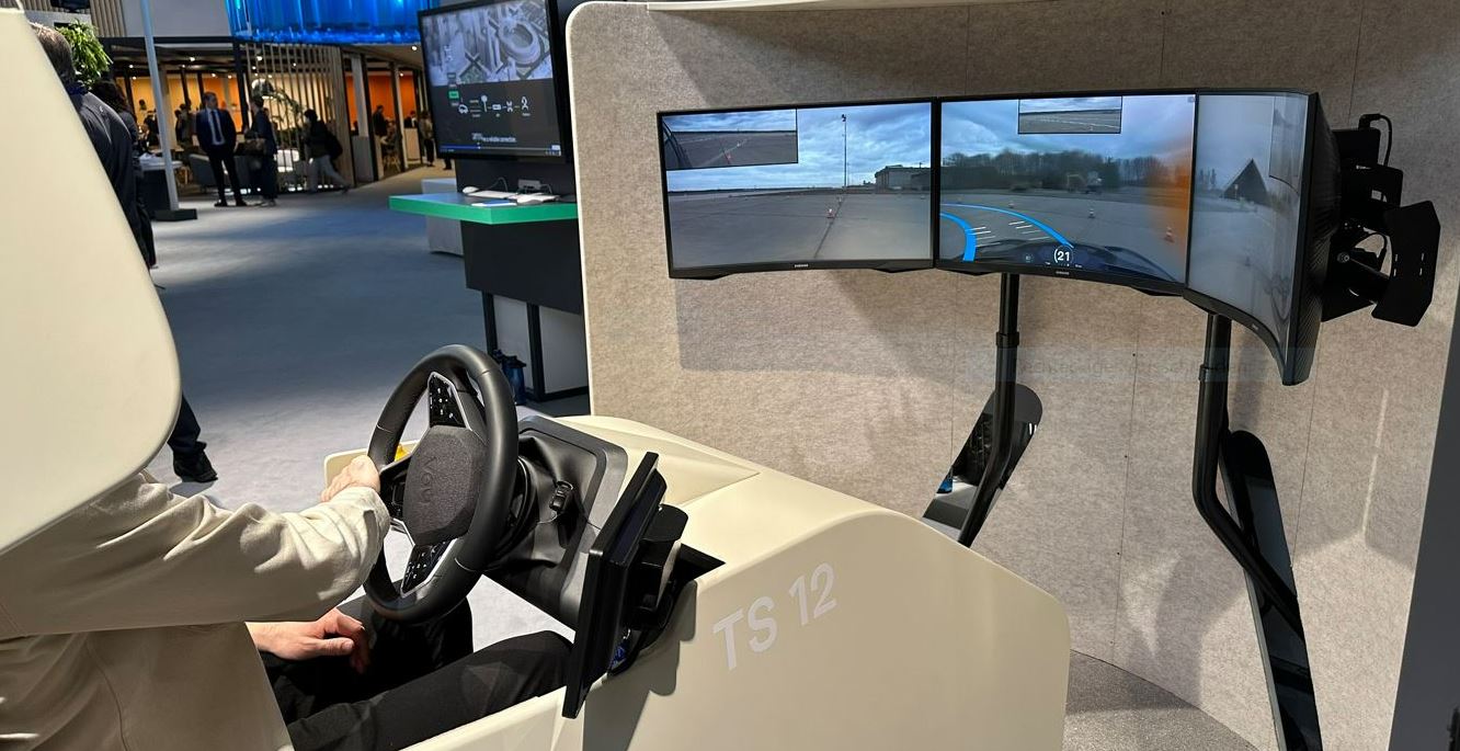 Demo de teleconducción en directo en el MWC Barcelona