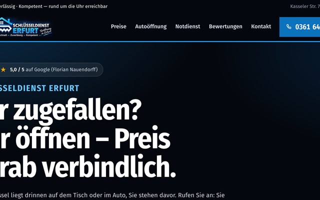 Kolbeck Digital Proyecto - Web de servicios de urgencia con precios transparentes y SEO local