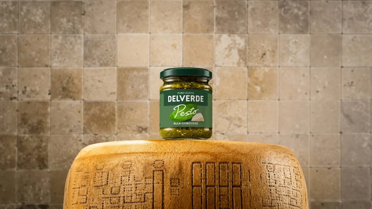Rediseño del packaging de la gama de pesto Delverde