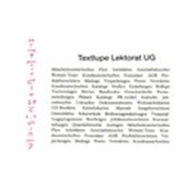 Textlupe Lektorat UG (haftungsbeschränkt) Logo