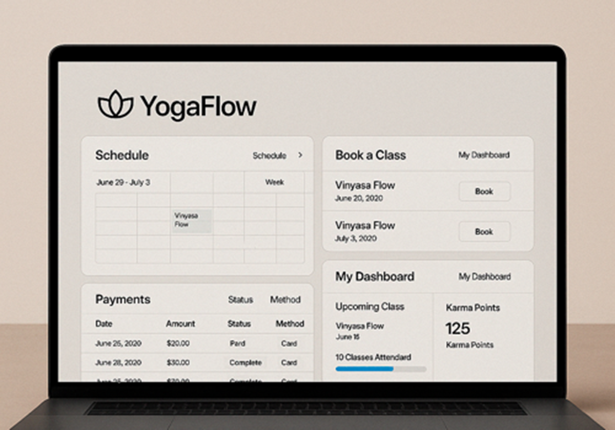 YogaFlow — Smart Yoga Studio Management Platform - YogaFlow
