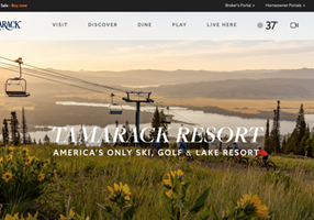 Apptimist Studio Proyecto - Desarrollo de un sitio web para Tamarack Ski Reosrt