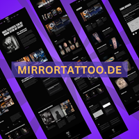 Webdesign VALNOVO Proyecto - Sitio web para estudio de tatuajes