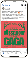 NYBA Media GmbH Proyecto - Lady Gaga in Düsseldorf: Ticketkampagne auf Meta