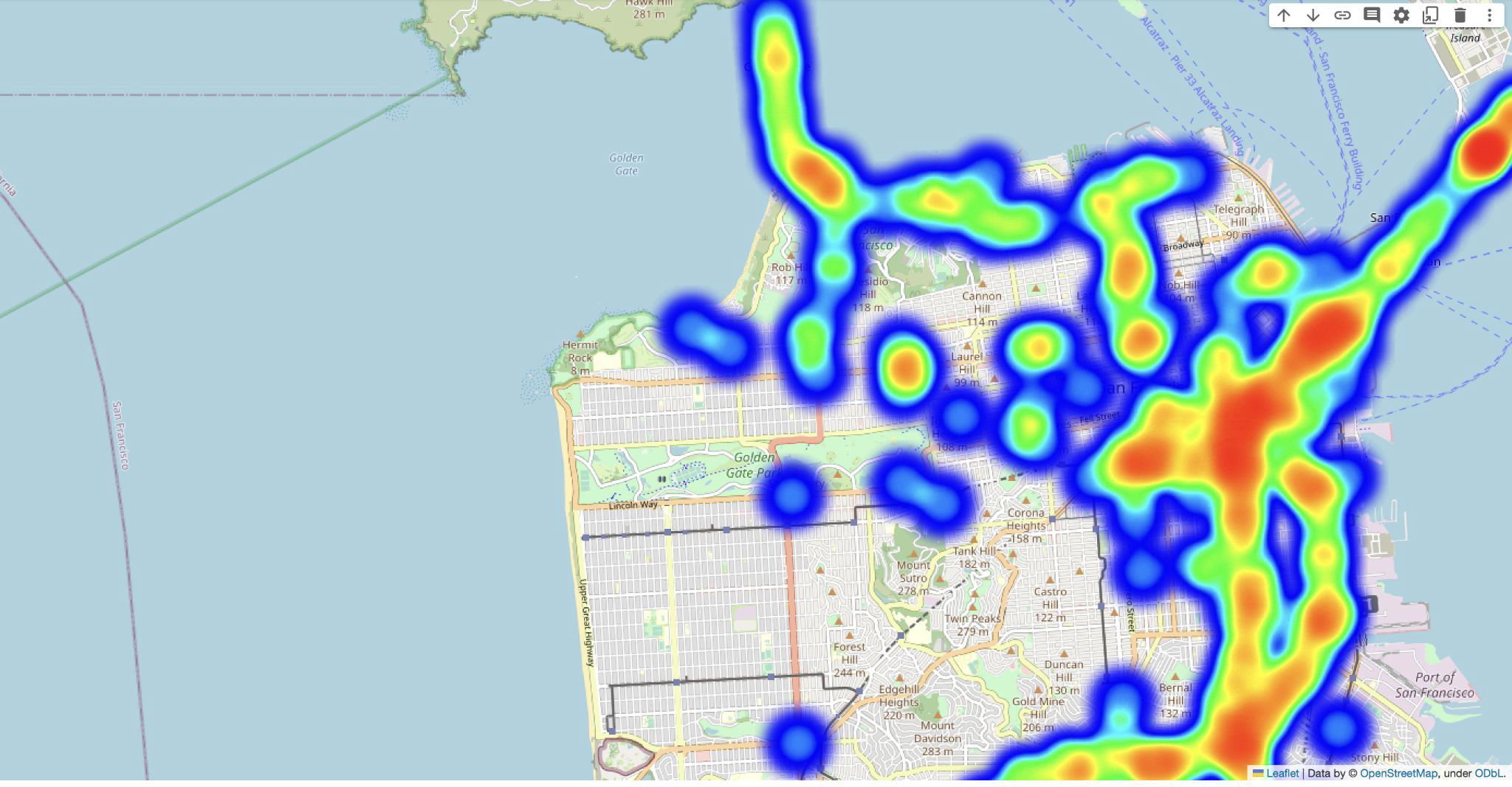 Predicción de la frecuencia y la gravedad de los accidentes de tráfico en California