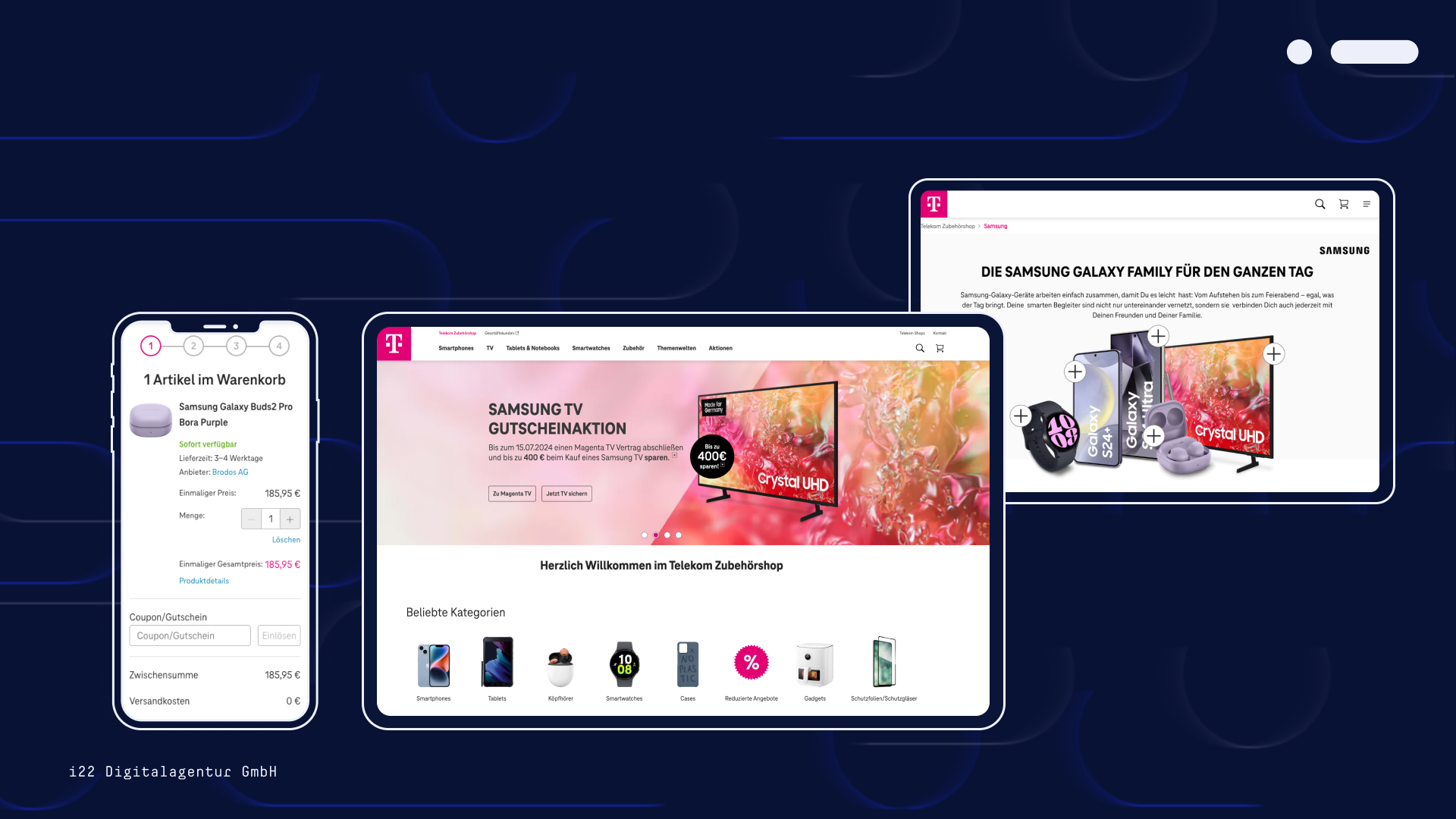 Gestión del portal y los lanzamientos de Telekom.de