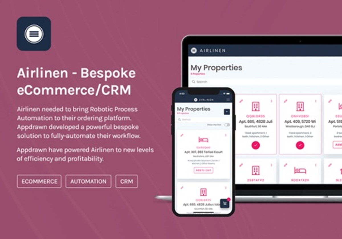 Airlinen - Solución de comercio electrónico/CRM a medida - Airlinen