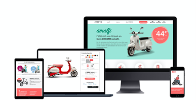 Digital Masters GmbH Proyecto - Creación de marca y tienda online para DREEMS