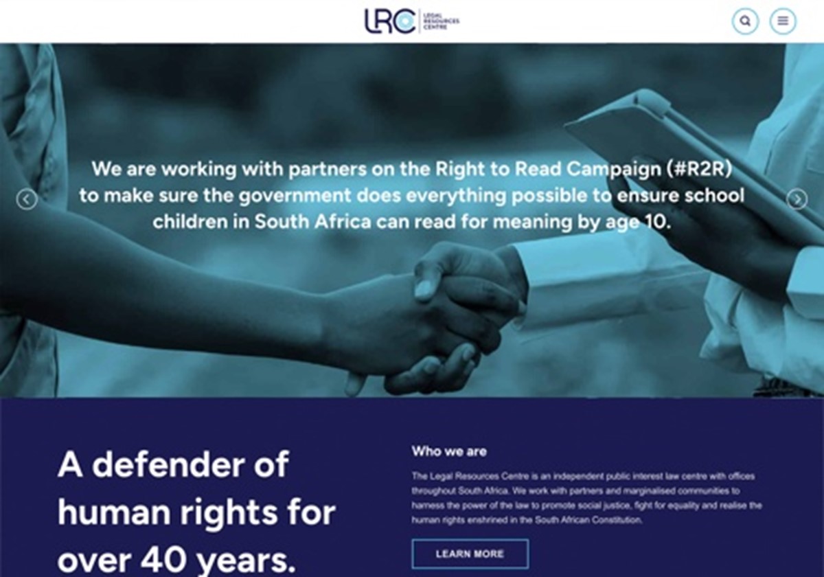  - Legal Resources Centre