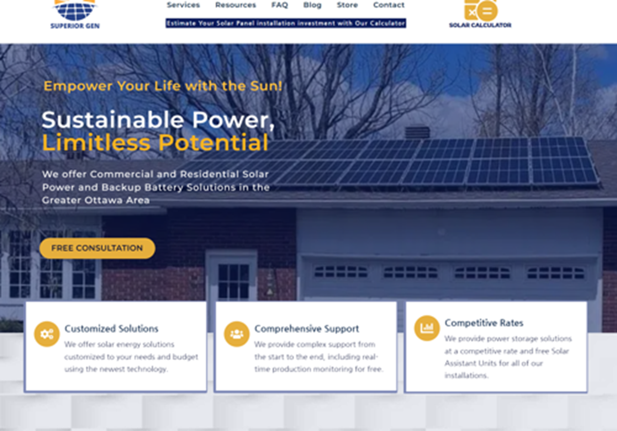  - Superior Gen Power Solution