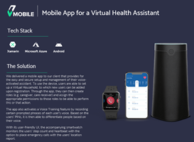 V-Mobile Proyecto - Aplicación móvil IoT para un asistente virtual de salud