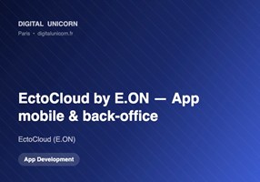 Digital Unicorn SAS Proyecto - EctoCloud de E.ON: una app móvil y un panel web para un barrio sostenible