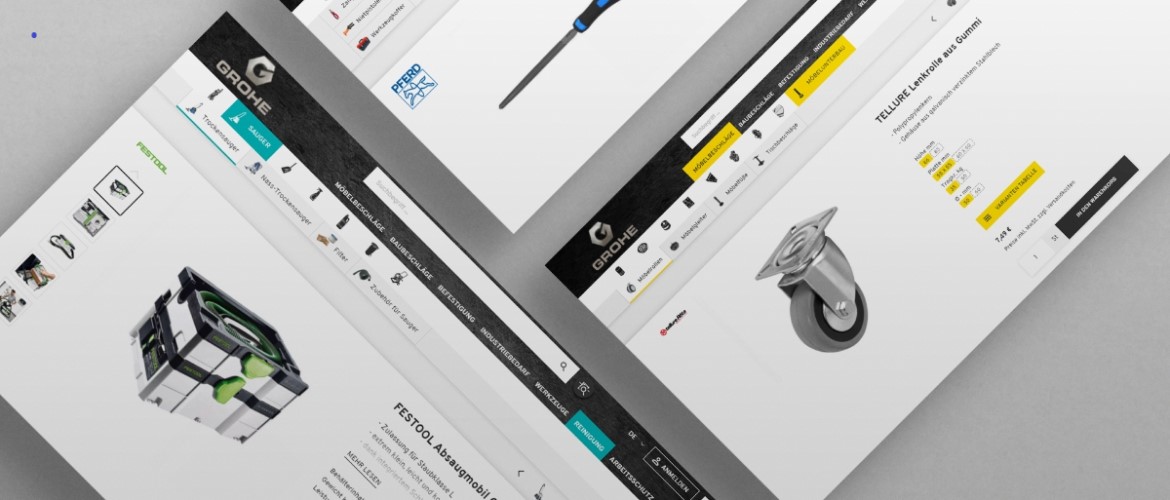 Herramientas profesionales online: Grohe Shop 3.0