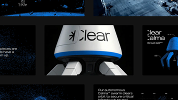 Human Deluxe GmbH Proyecto - Concepto de marca para una startup dedicada a eliminar la basura espacial