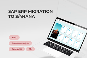 Innowise Proyecto - Migración de SAP ERP a S/4HANA y Fiori: planificación de recursos 2,5 mil veces más rápida