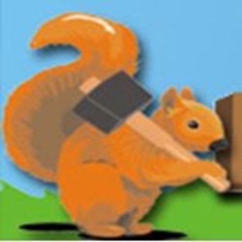 Angry Squirrel Computers & Graphics logotipo