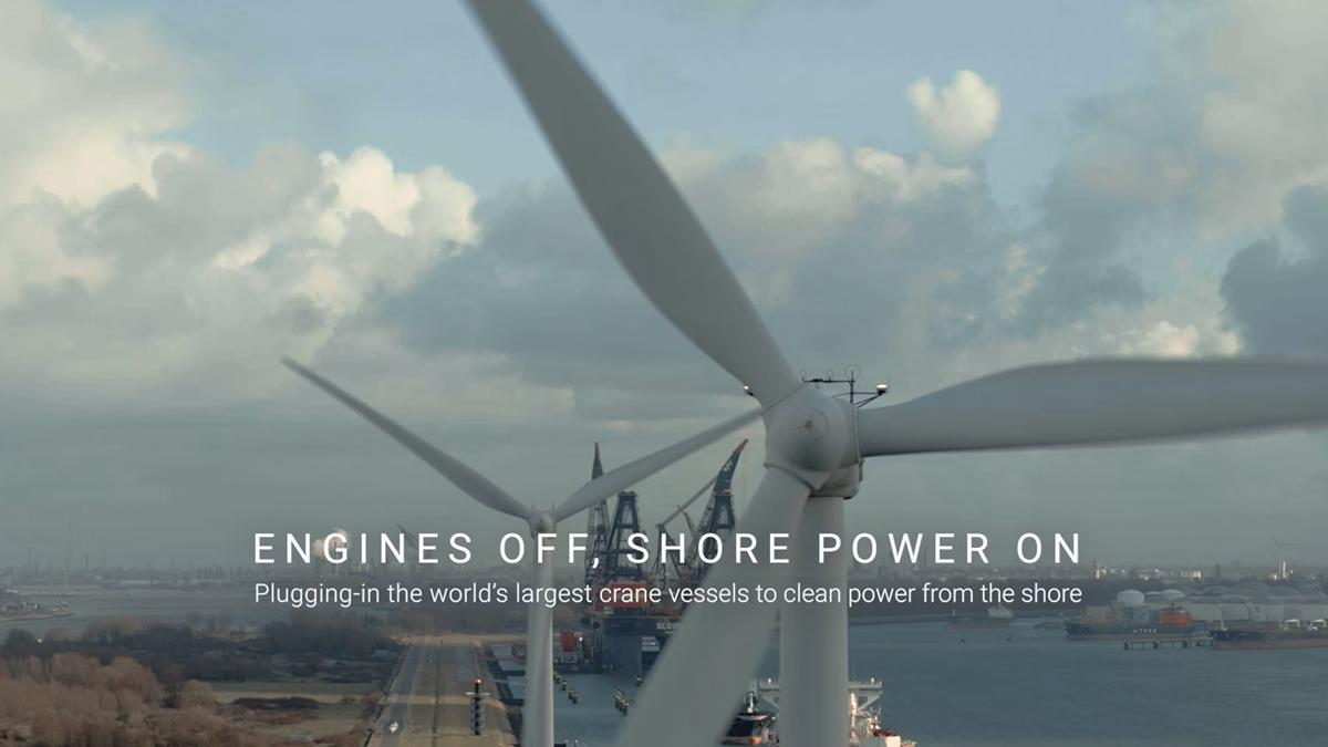 Motores apagados, conexión a tierra activada - Heerema Marine Contractors