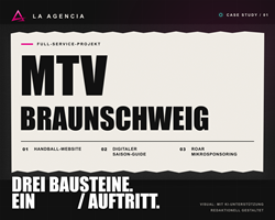LA AGENCIA Proyecto - MTV Braunschweig: tres soluciones digitales y una sola imagen