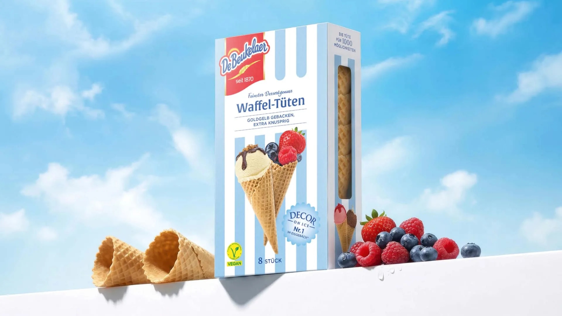 Rediseño de los clásicos de postre de DeBeukelaer