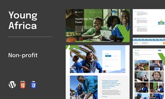 Web Help Agency Proyecto - Sitio web de la organización sin ánimo de lucro Junges Afrika