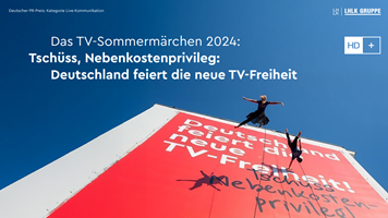 LHLK Agentur für Kommunikation GmbH Proyecto - Celebramos la nueva libertad televisiva