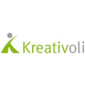 Kreativoli medien. design. werbung. Logo
