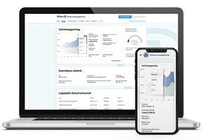 IRF Solutions Proyecto - Portal de clientes moderno para el fondo de pensiones de Allianz