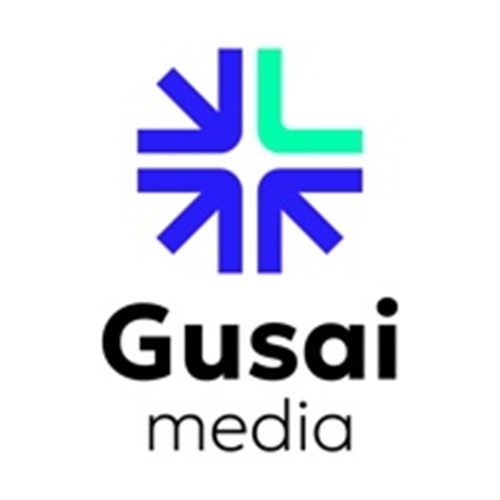 Gusai media logotipo