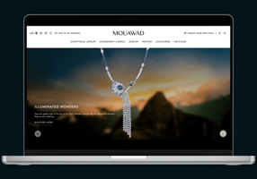 Aegeantic Proyecto - Experiencia digital de lujo de Mouawad Diamonds
