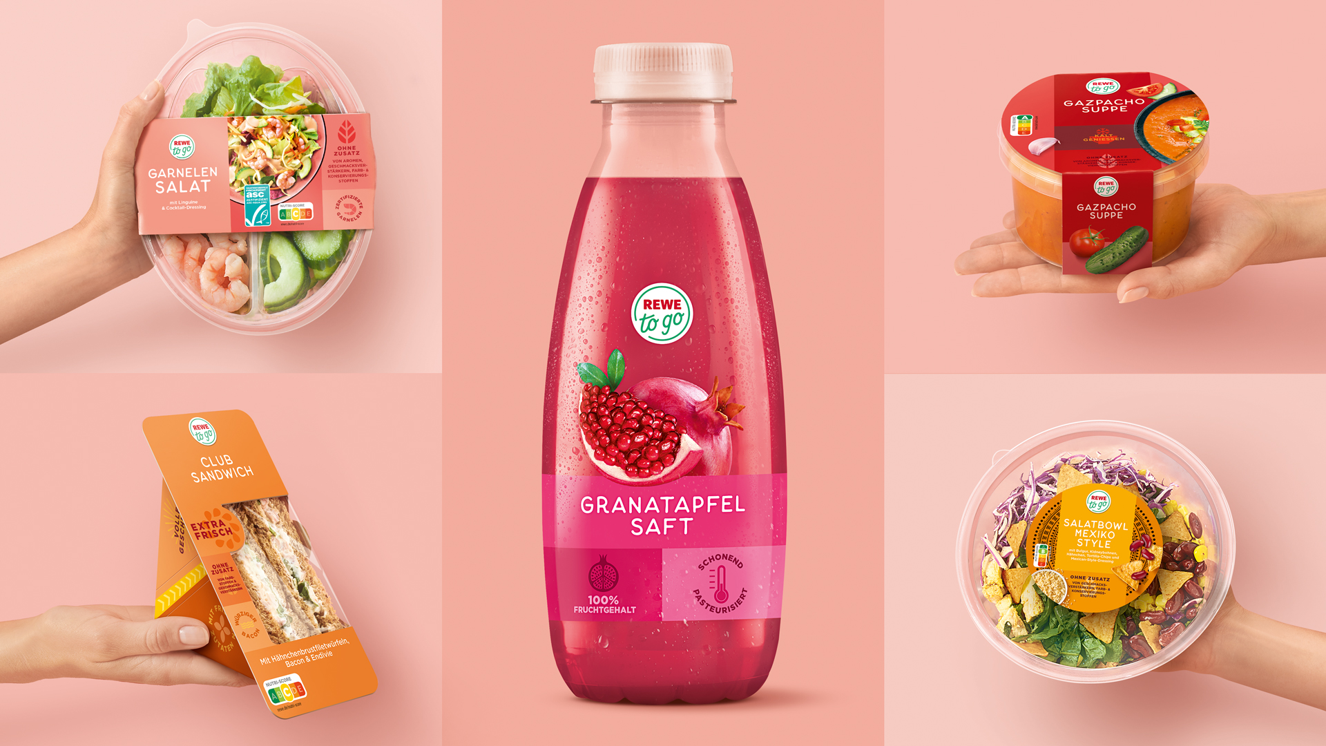 Rediseño de REWE to go