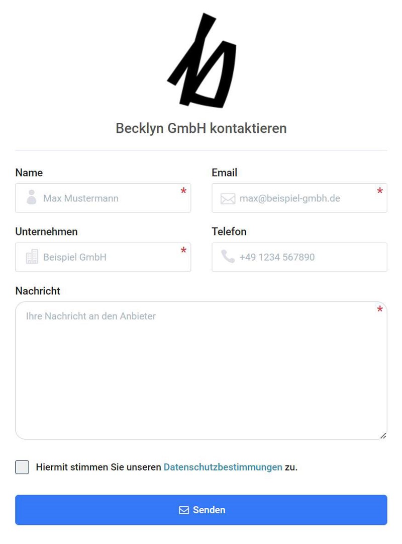 Contacta con tus empresas favoritas