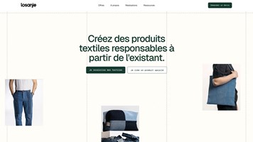 Nocode Factory Proyecto - Reposicionar una marca de reutilización creativa de textiles con una identidad digital prémium