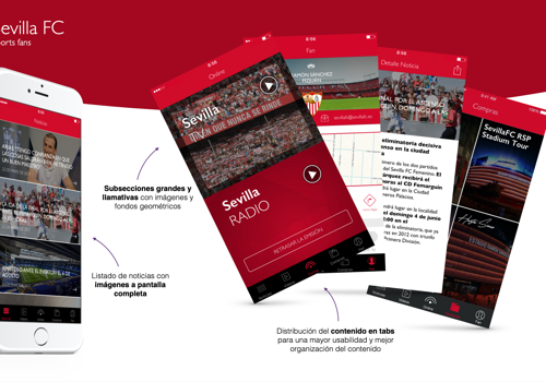SEVILLA FC | Desarrollo de aplicaciones móviles
