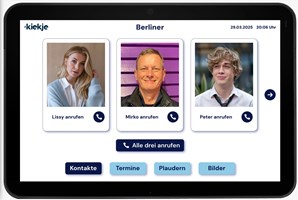Elasticbrains Proyecto - Kiekje, la tablet familiar digital para personas mayores