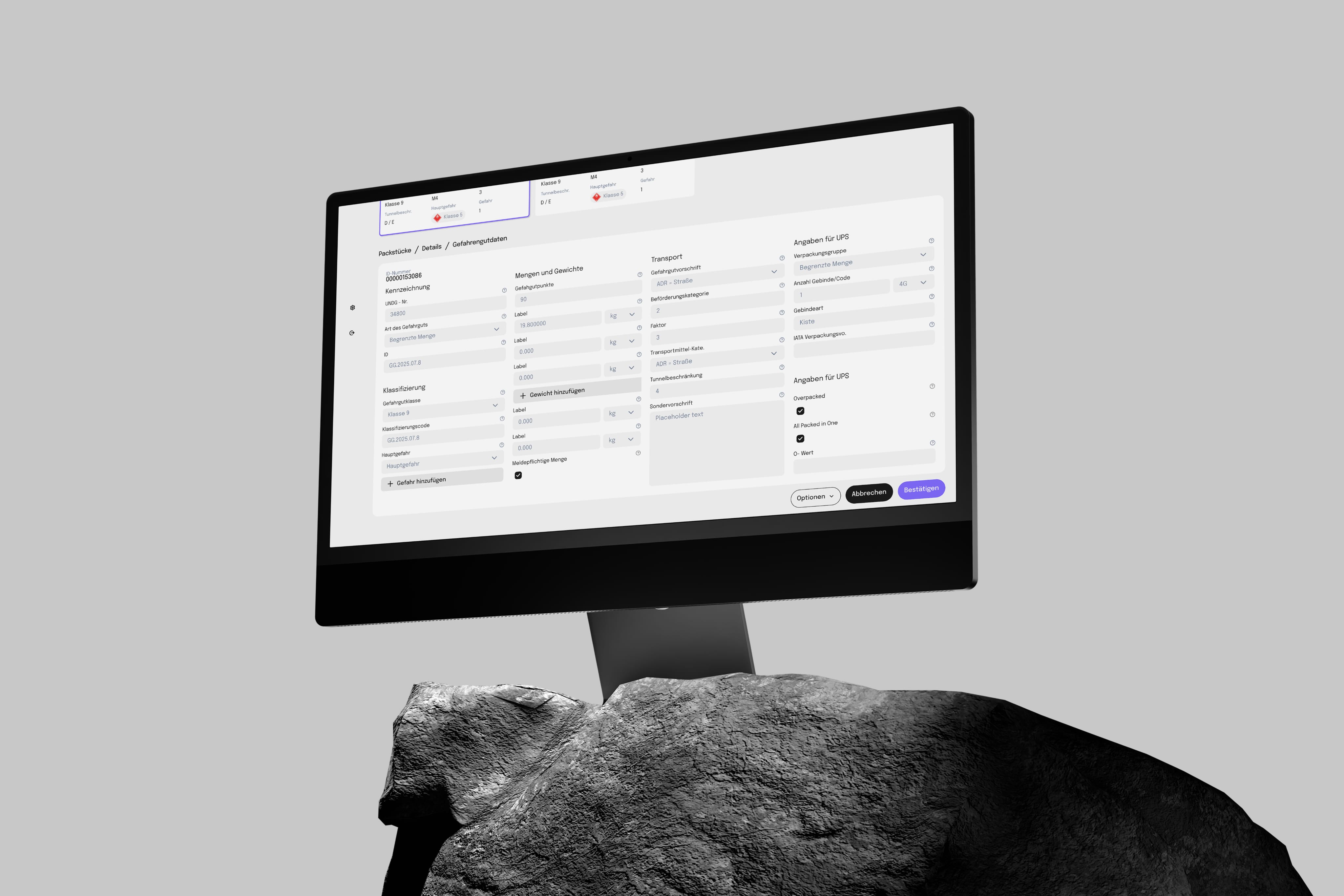 Diseño de software de dashboard
